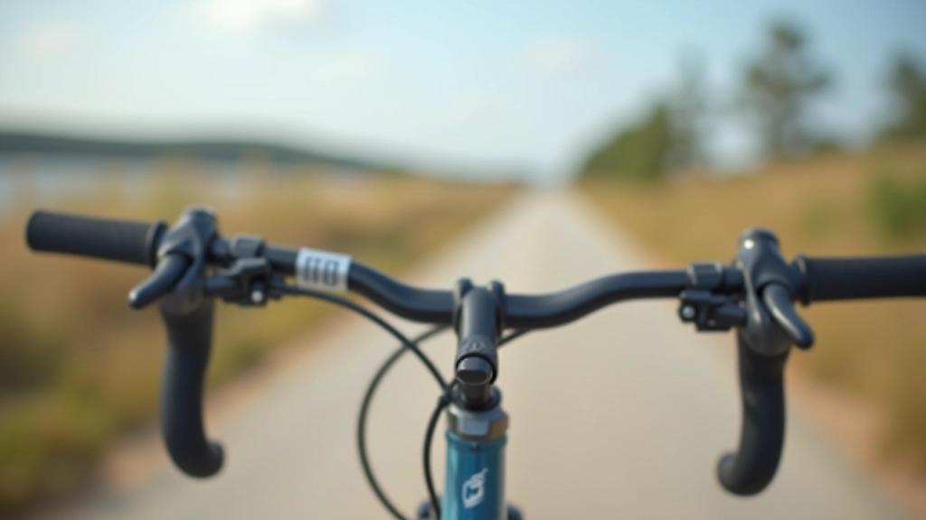 Velosipēds uz vēja pārbaudes maršruta